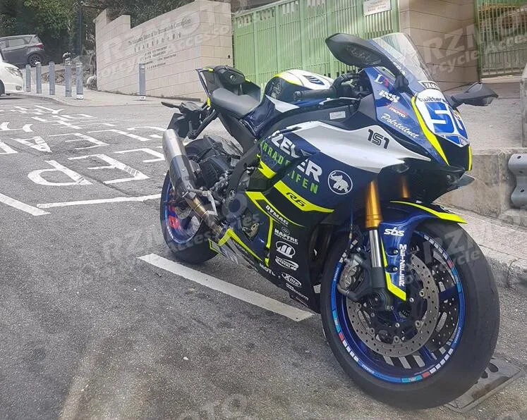

Стильный новый комплект обтекателей из АБС-пластика, подходит для YAMAHA YZF-R6 R6 2017 2018 2019 2020 2021 2022 17 18 19 20 21 22, кузов синего цвета