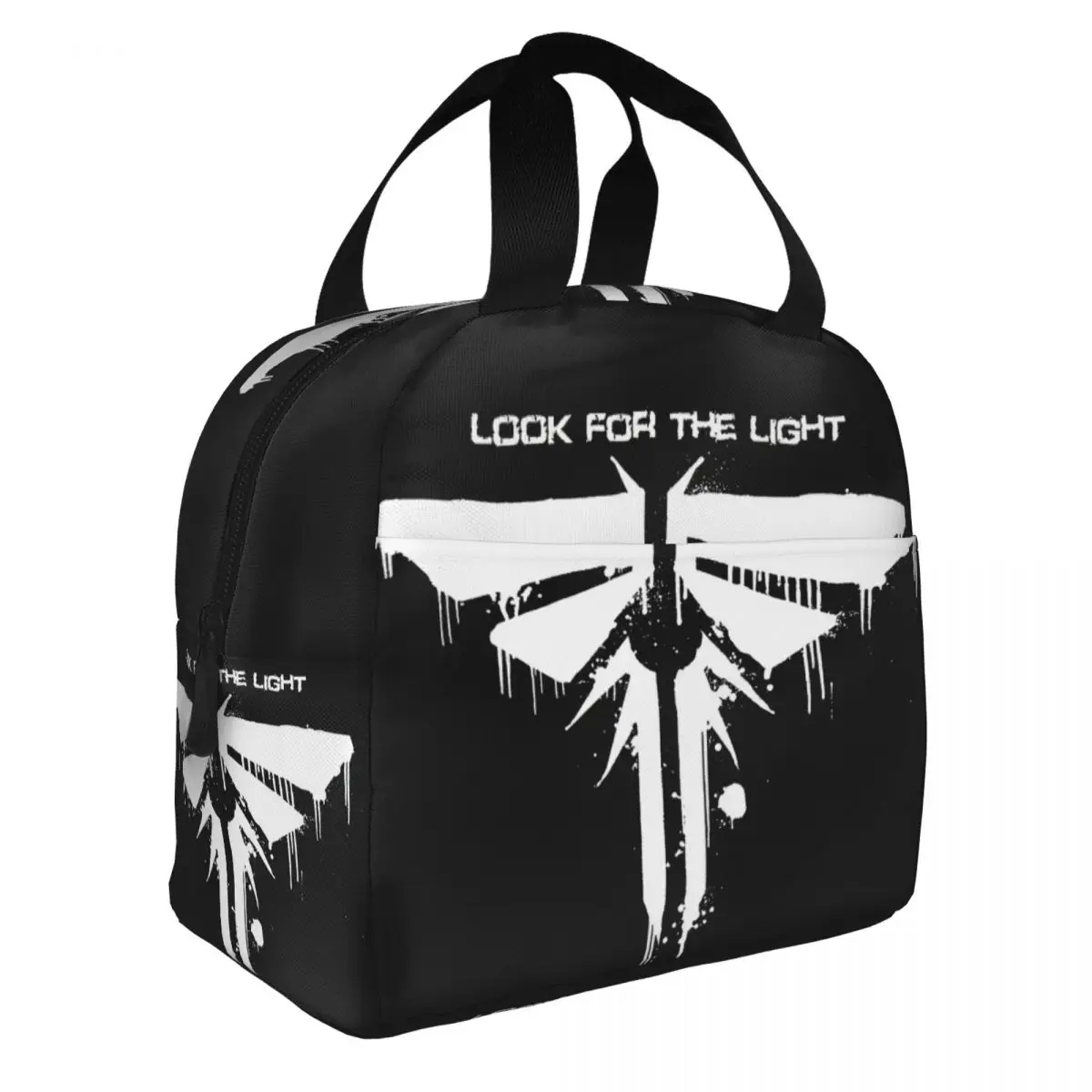 The Last Of Us Lunch Bento Bags Portable Aluminum Foil thickened Thermal Cloth Lunch Bag for Women Men Boy