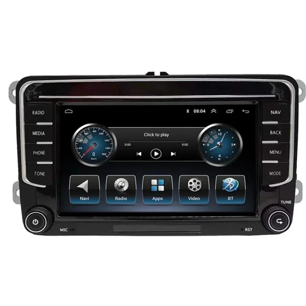 2 Din Android 13 Радио Mobil GPS 4G WiFi DSP Carplay Для VW/Volkswagen Skoda Octavia Golf 5 6 Touran Passat B6 Polo Jetta