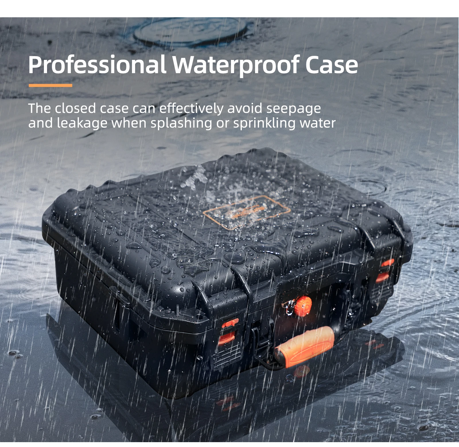 Sunnylife Waterproof Safety Box For Dji Ruying Rs3 Storage Bag Handheld Gimbal Stabilizer Outdoor Protective Suitcase enlarge