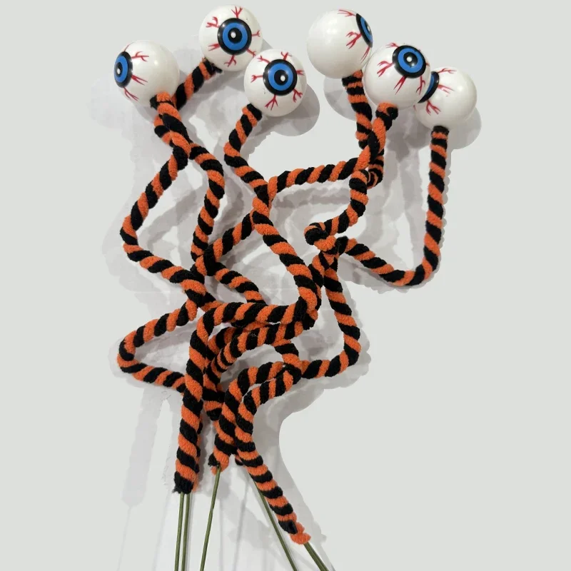 

Скручивающаяся палочка с глазами, пластик, плюш, Хэллоуин