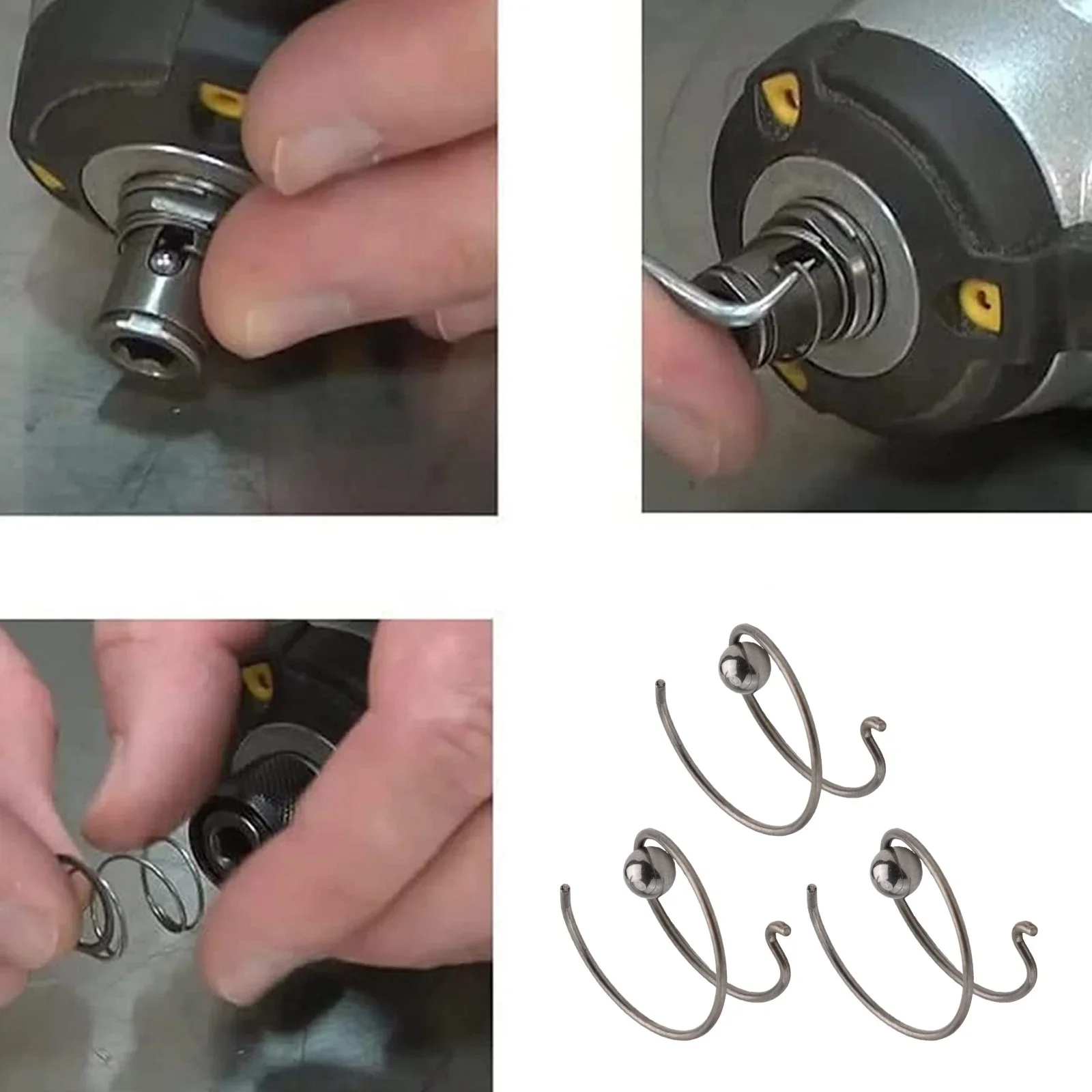 3 шт. пружина с шариком для ударного отвертки ремонтный патрон DCF885 DCF886 DCF887 DCF886D2