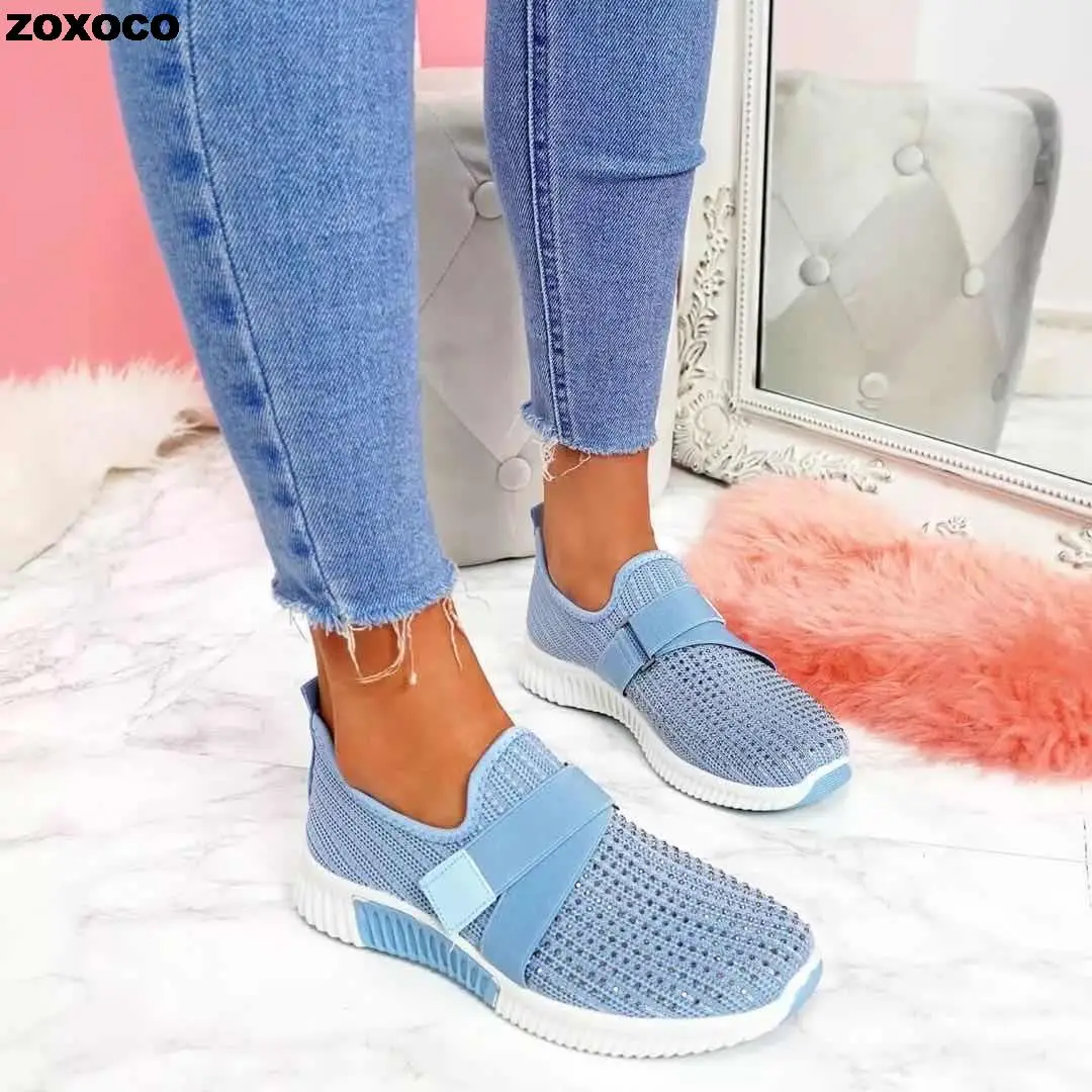 Sneaker Women Shoes Sport Casual Shoes for Women 2022 Mesh Breathable Solid Shoes New Style Female Chaussure Femme Zapatos Mujer