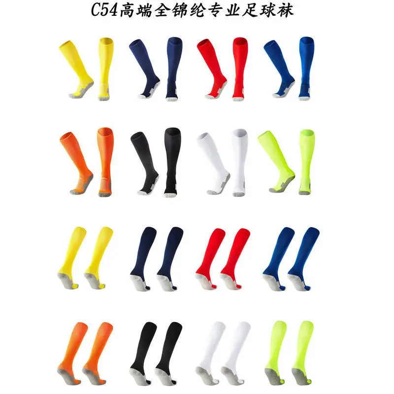 Adult polyamide lead paint football sock adult children sports socks knee-high socks men women bike rowery stocking Soccer Socks