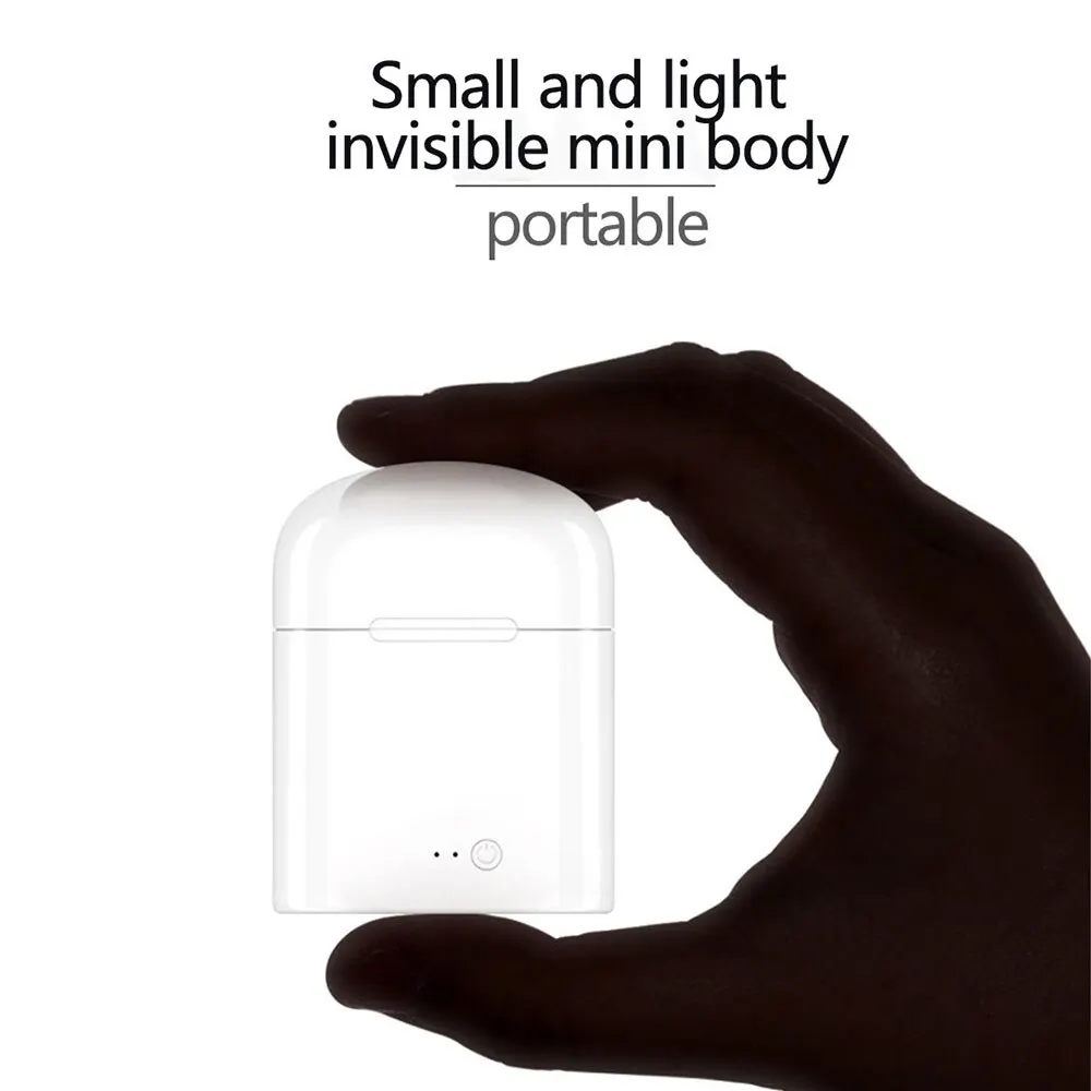 Популярные беспроводные Bluetooth-наушники I7TWS, невидимые мини-наушники для прямой поставки