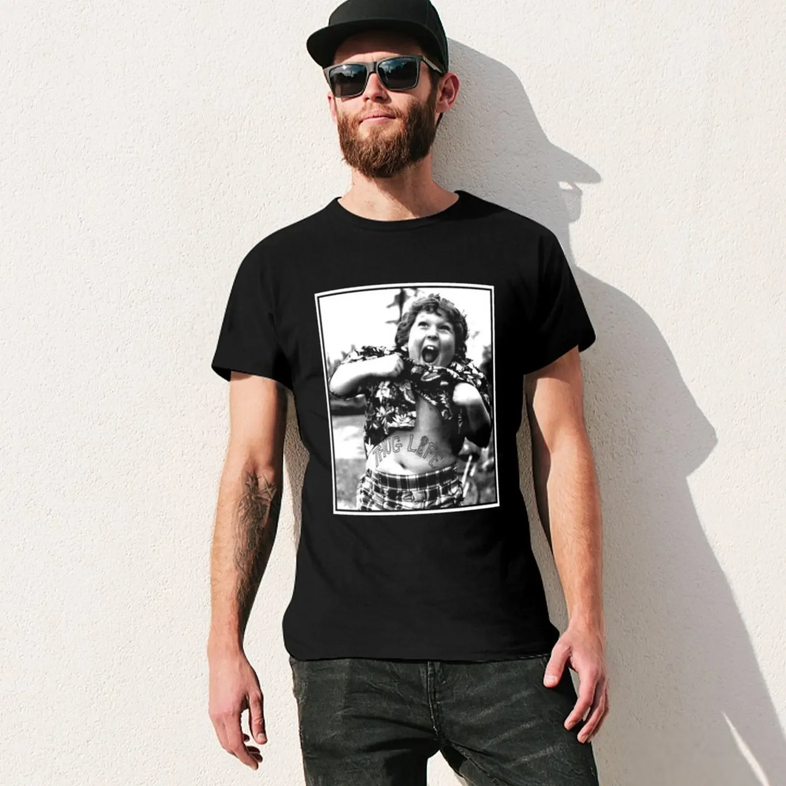 Футболка Goonies CHUNK LIFE футболки с рисунком мешковатые рубашки аниме футболка