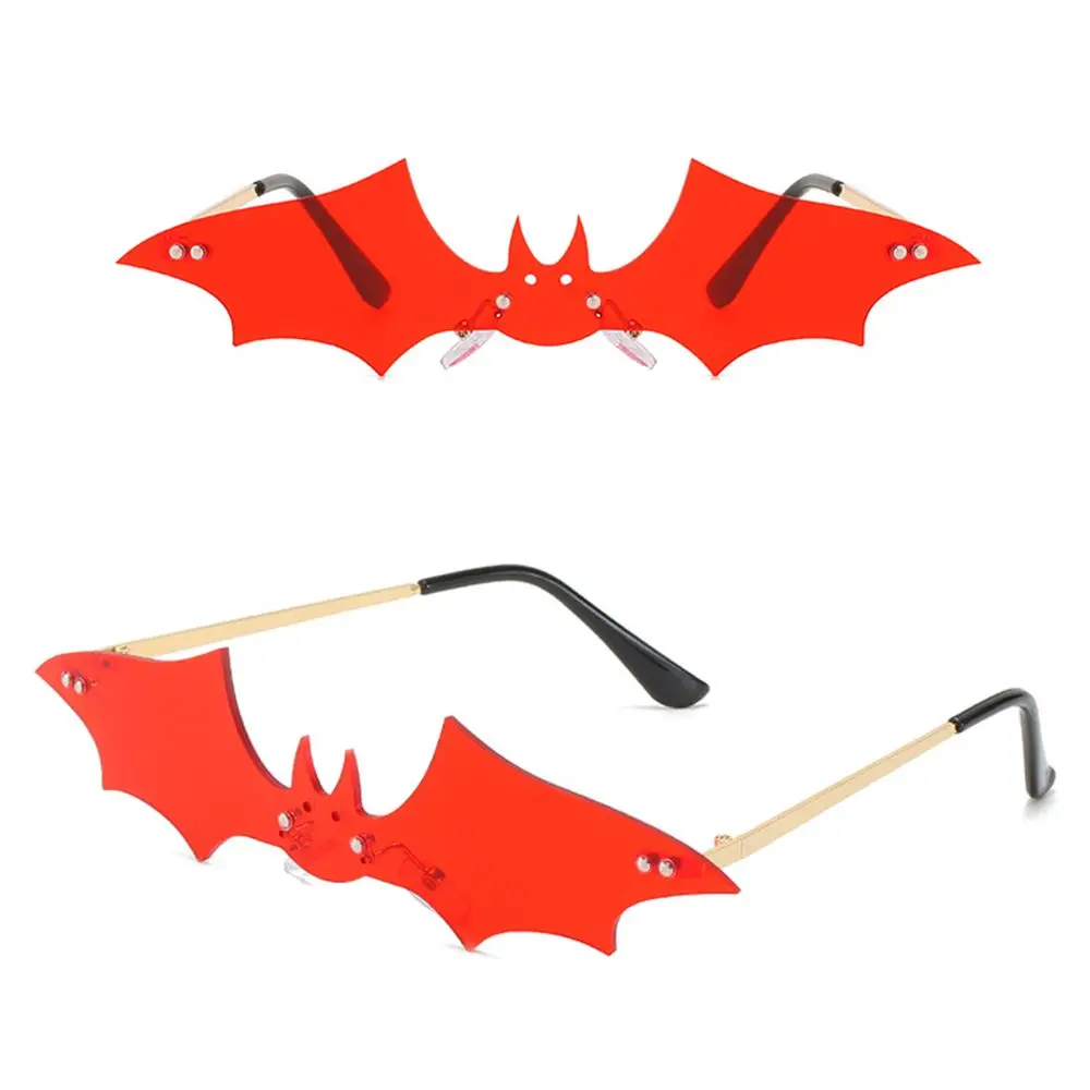 

Новые женские солнцезащитные очки, новинка, дизайнерские тонкие солнцезащитные очки в форме летучей мыши, солнцезащитные очки без оправы в ...