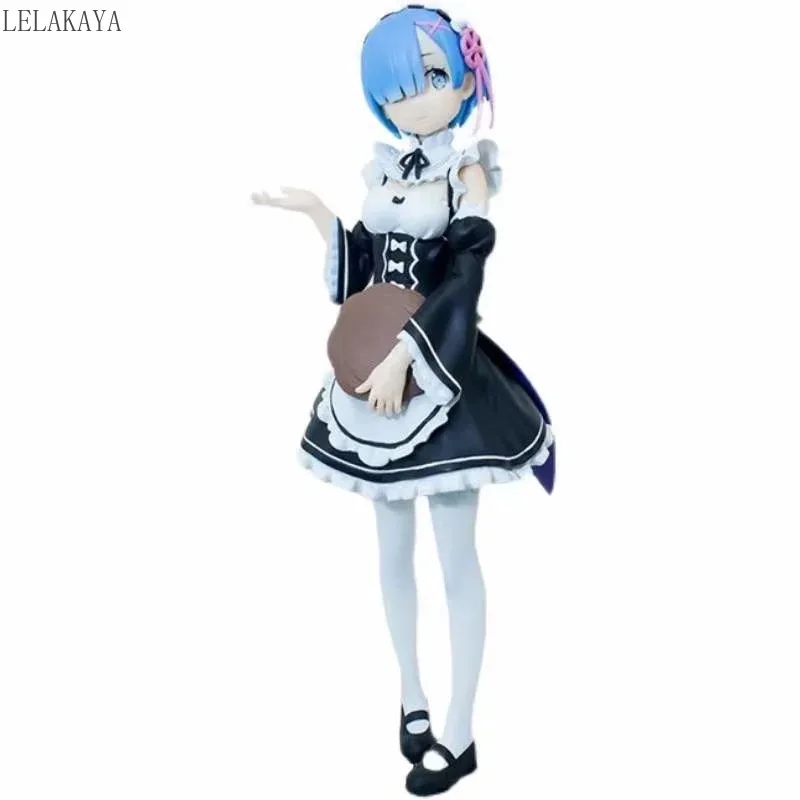 

Anime Figure 23cm Re:Life in a different world from zero Rem Maid Ver. PVC Action Figure Collectible Model Figurine Toys Gifts