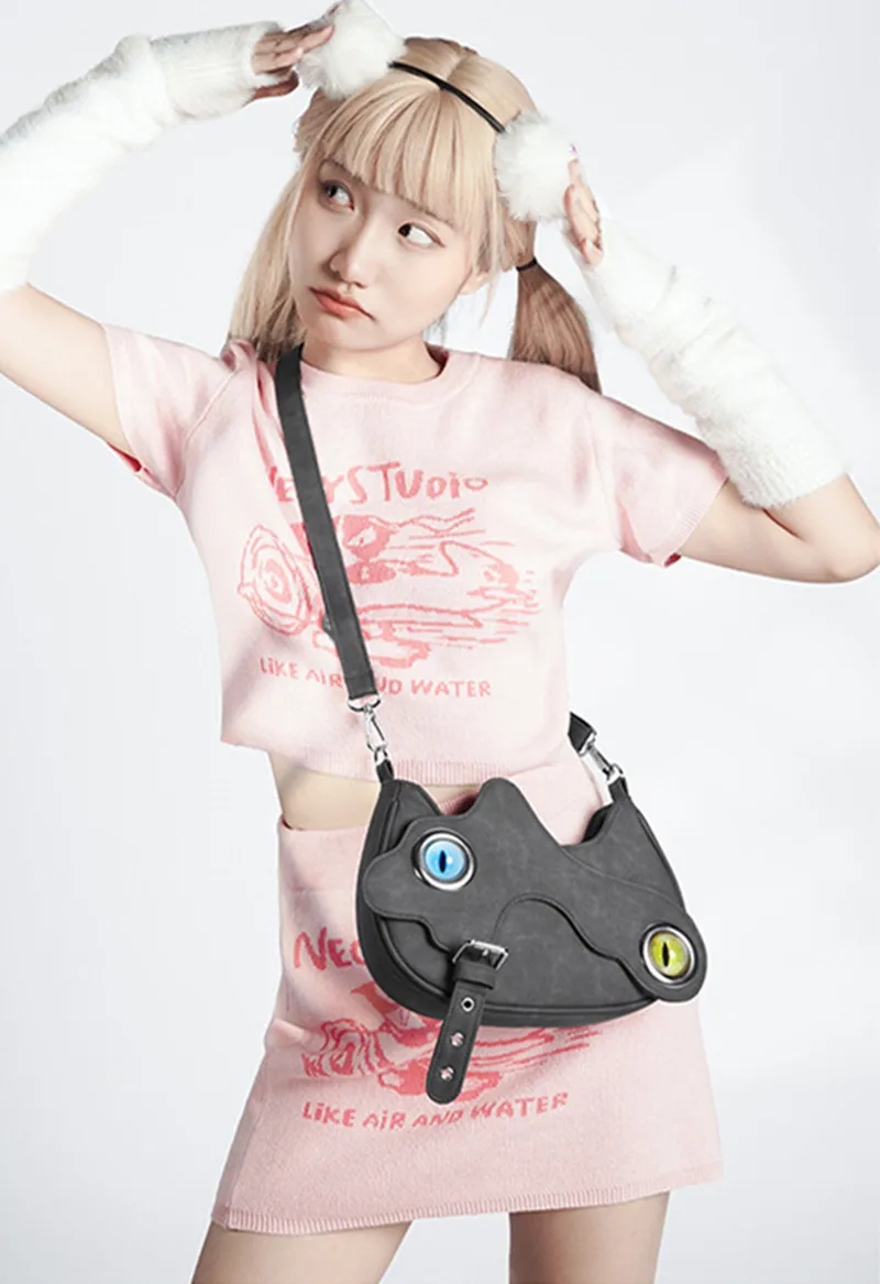 Новинка 2023 Женская милая сумка с необычным мультяшным рисунком женская