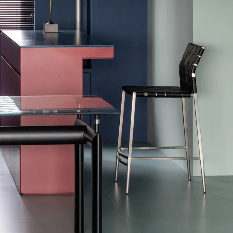 Домашний барный стул современный дизайн стулья кухонный высота кафе банки