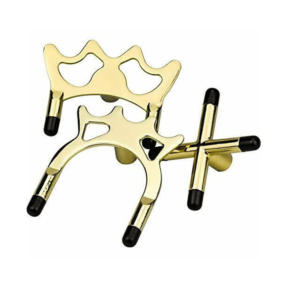 

3pcs Anti Slip Bridge Head Billiards Professional Amateur Spider Holder Pool Cue Snooker Table Rest Practical Metal Cross