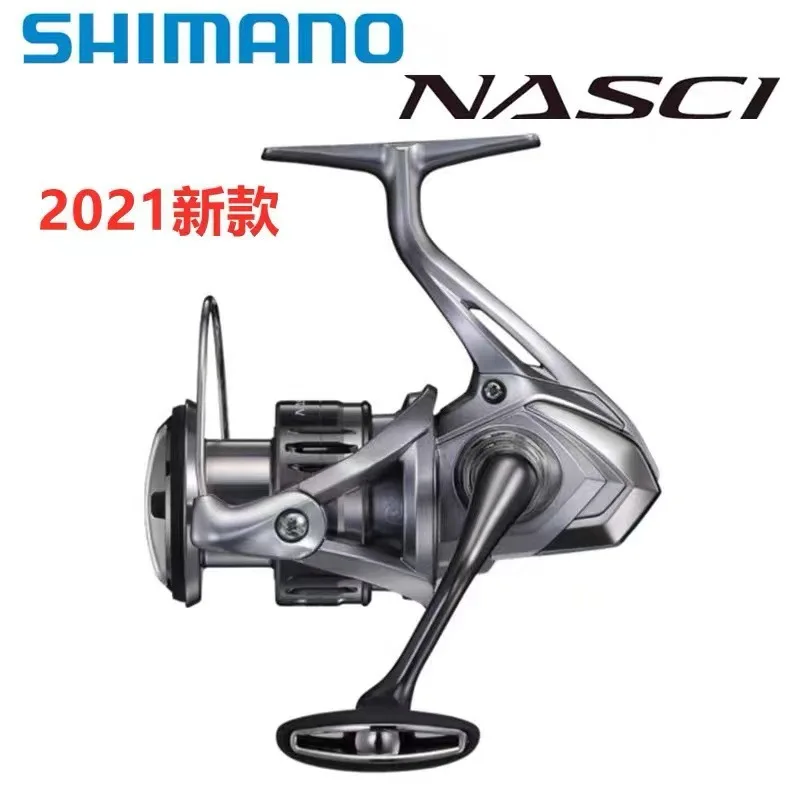 

SHIMANO 2021 NASCI FC Spinning Fishing Reels 500-5000 5+1BB Gear Ratio 5.0:1/6.2:1 Max Drag 4/9kg Saltwater Reel Fishing Wheel