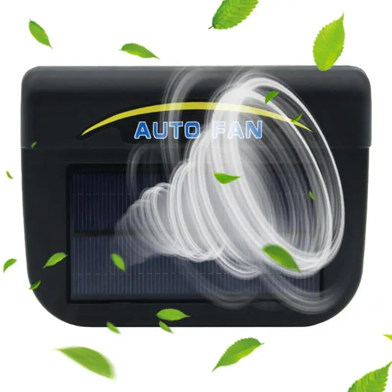 

Solar Powered Fan For Car Vehicle Solar Small Fan Car Exhaust Fan Good Cooling Effect Protection And Ventilation For Truck