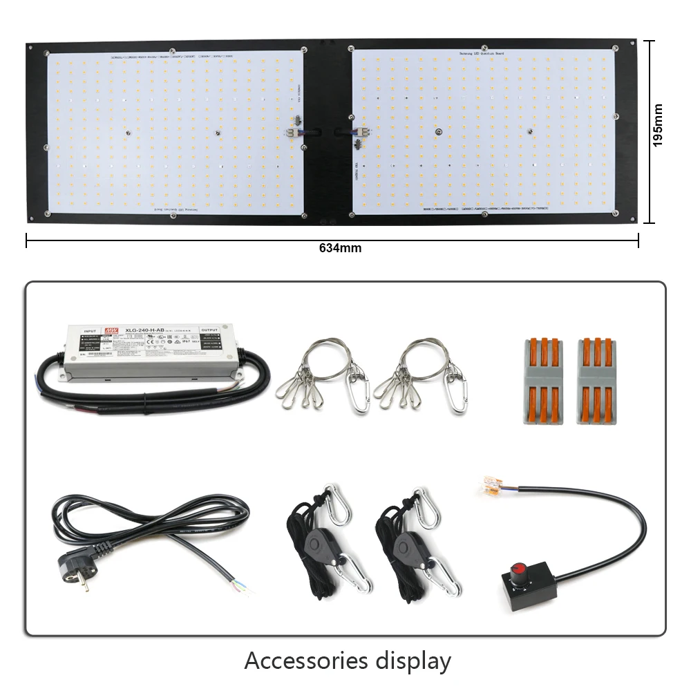 

RU EU BR Stock Full Spectrum Samsung LM301H 3000K Meanwell Driver 120w 240w 480w full spectrum led grow light for indoor plant