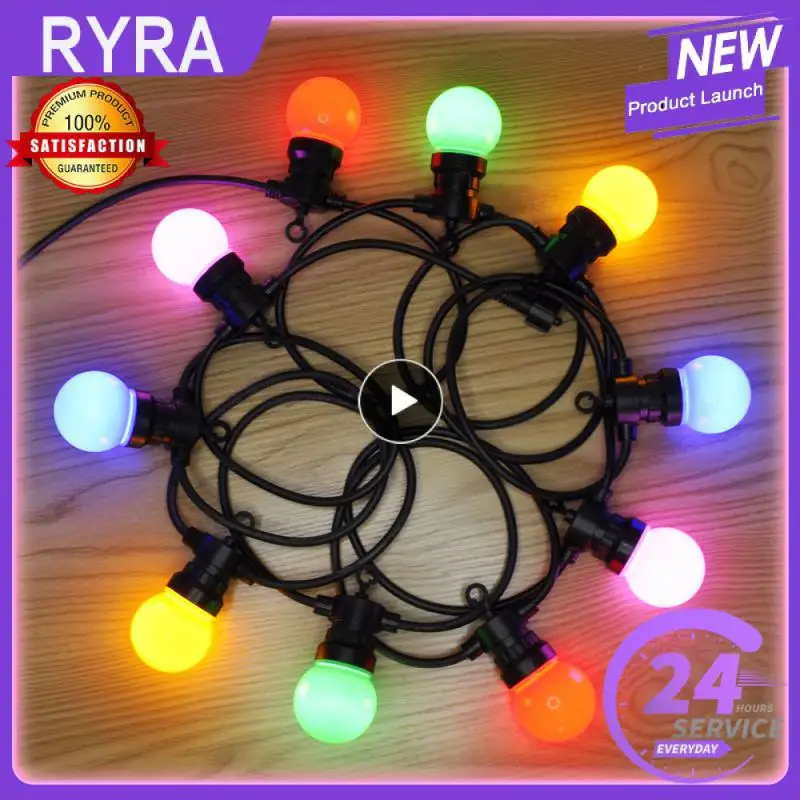 

New 24V Low Voltage Safety Outdoor Waterproof Bulb Light Garden Home Patio Yard Party Decor LED String Lights Landscape Lighting