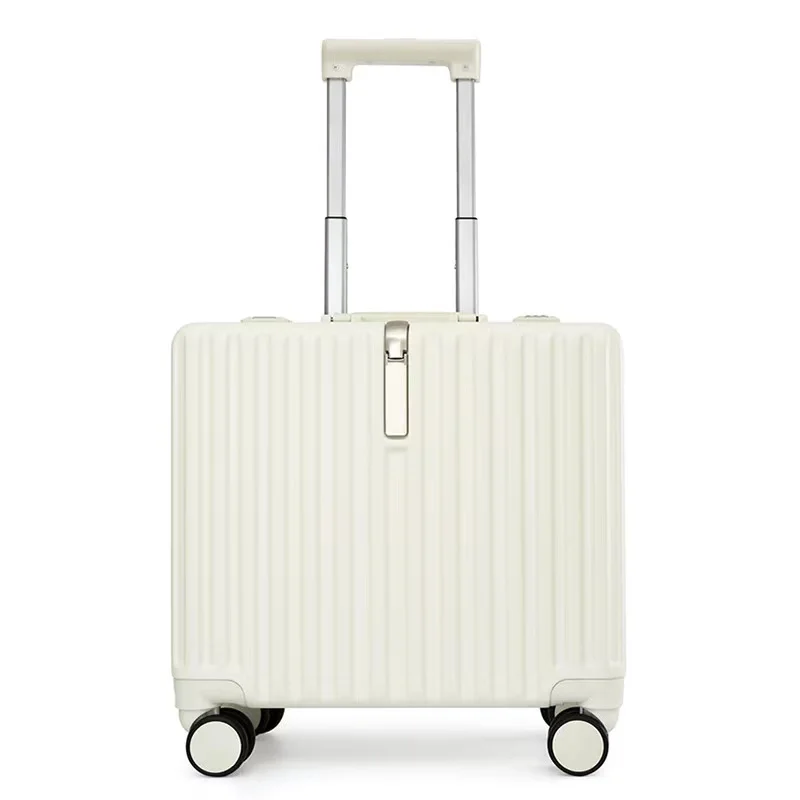 Board Case Aluminum Frame 18 inch Suitcase Children's Suitcase Universal Wheel Trolley Case Small Suitcase