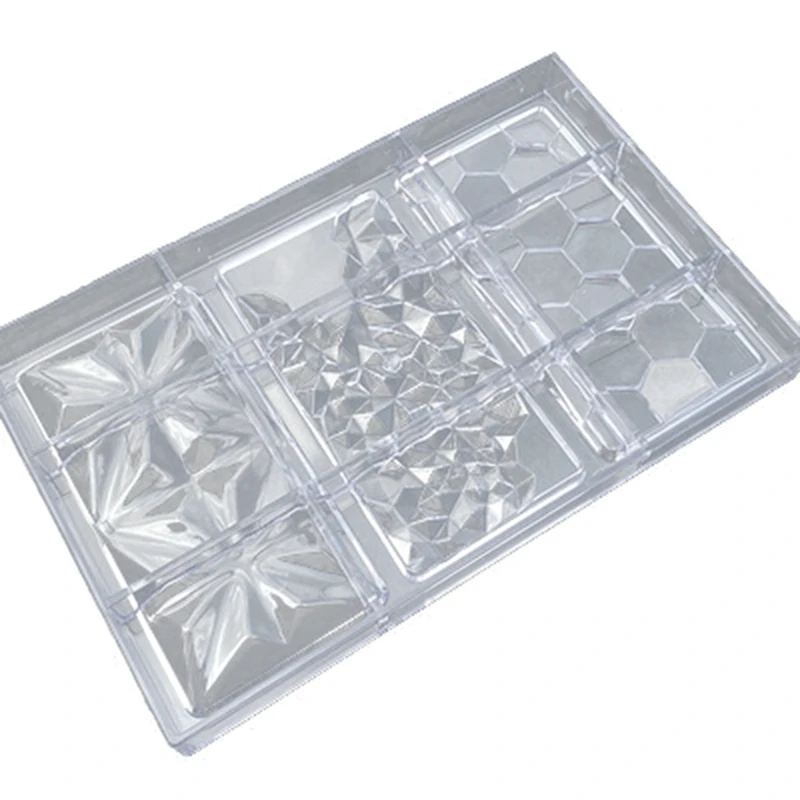 

Chocolate Cadny Bar Mold Polycarbonate Chocolate Mould Plastic Baking Pastry Cake Mold Bonbon Confectionery Tool