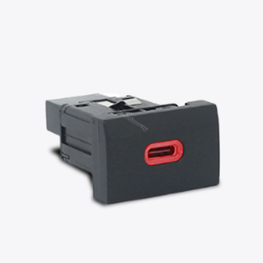 

Светодиодная быстрая зарядка USB Type-C, умное быстрое зарядное устройство, кнопка включения противотуманных фар для Volkswagen Polo 2011 2012 2013, детали интерьера