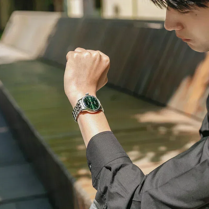 Фото SEIKO Presage оригинальные часы мужские автоматические механические японские часы из нержавеющей стали для бизнеса и отдыха модные наручные мужские часы №4
