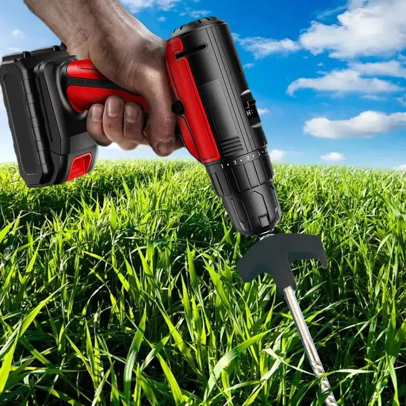 8-дюймовые сверхмощные стойки для палатки выдвижные кемпинга тройные звенья