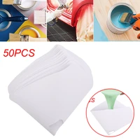 50 pcs paint filter paper purifying straining cup funnel disposable paper 100 mesh paint filte mesh conical nylon micron paper