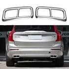 Задний двойной глушитель выхлопной трубы для Volvo XC90 S90 XC60 V90 S60 2014-20, аксессуары из нержавеющей стали