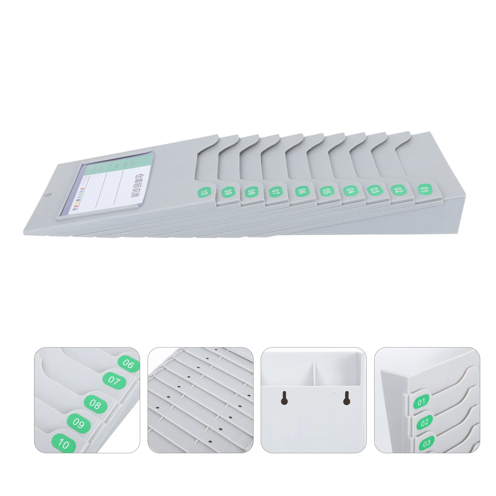 

Material Card Board Stretchable Cards Shelf Warehouse Supply Magnetic Sorting Rack Extend-retract Multi-grid