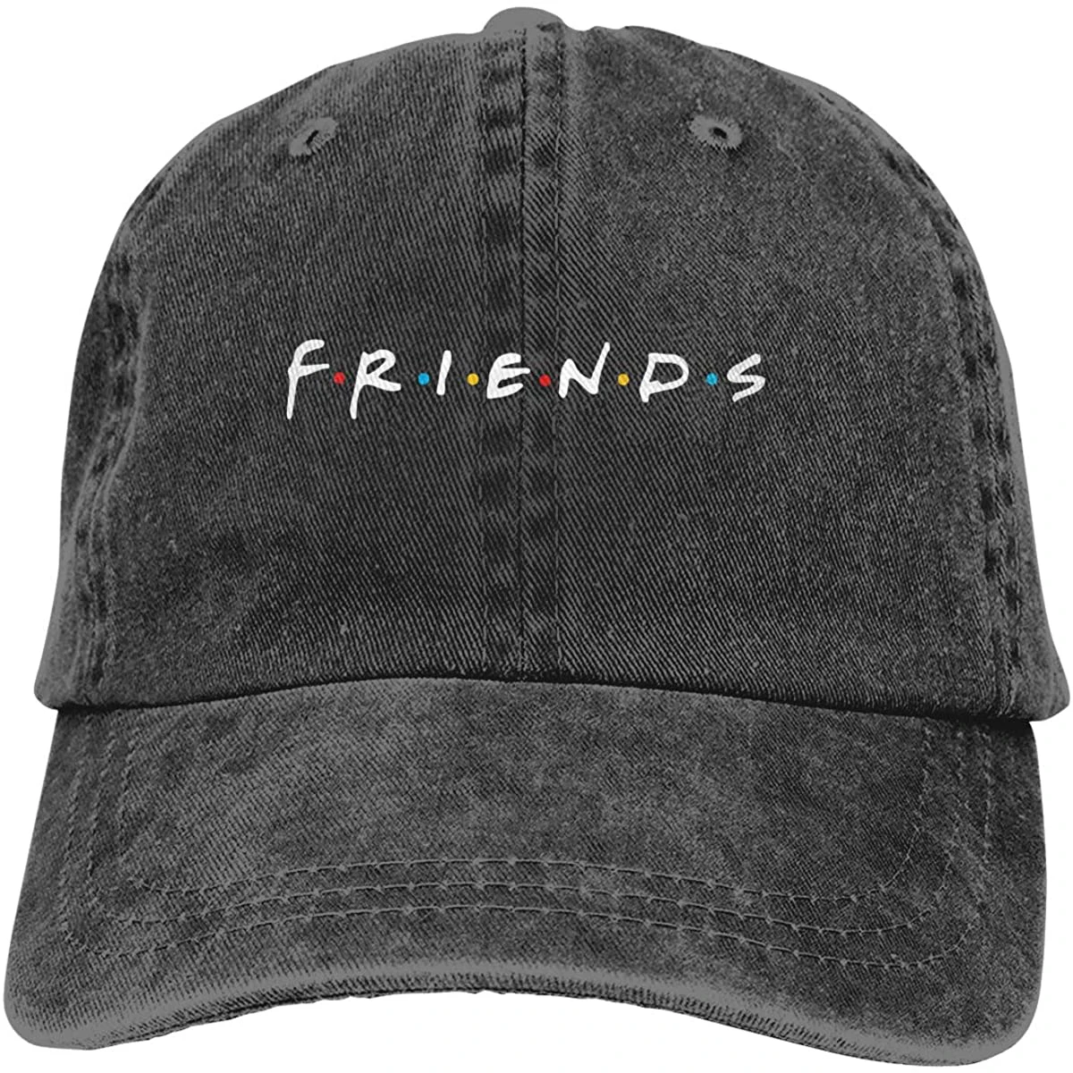 

Friends Adjustable Unisex Hat Baseball Caps Black