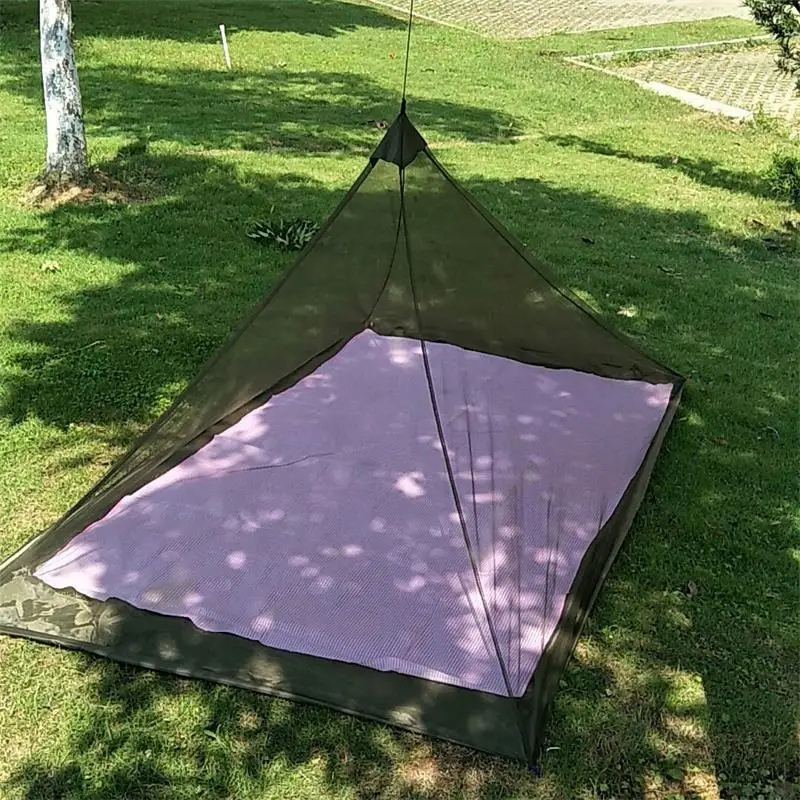 

Outdoor Supplies Single Camping Triangle Mosquito Net Portable Anti-mosquito Tourism and Leisure Tent Camping Ultralight Tent