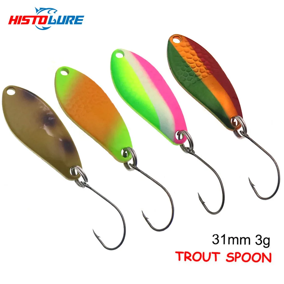 

Рыболовная блесна для форели, медная металлическая приманка