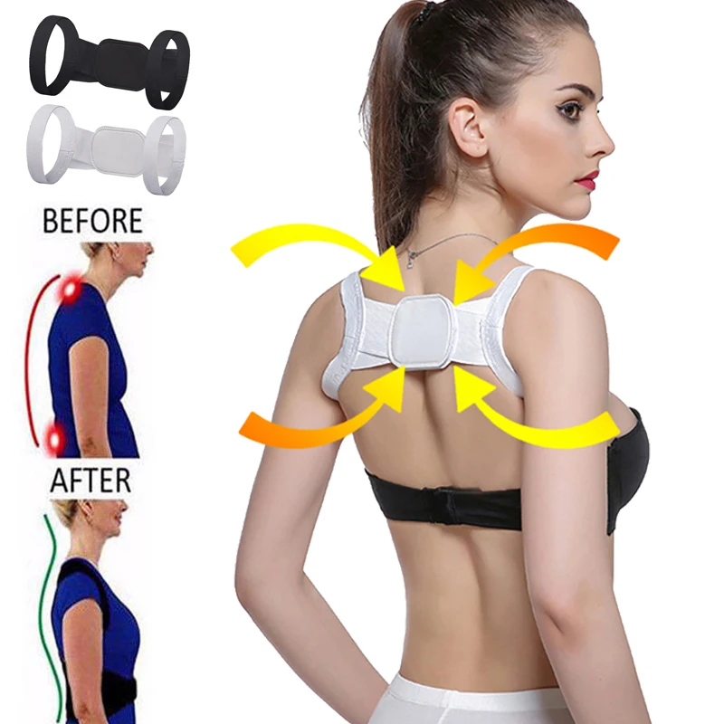 

1pcs Back Shoulder Posture Corrector Adult Children Corset Spine Support Belt Correction Brace Orthotics Correct Posture Health