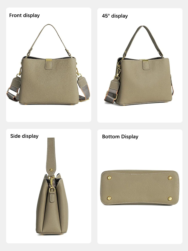 Женская Сумка Через Плечо Zency Большой Вместимости