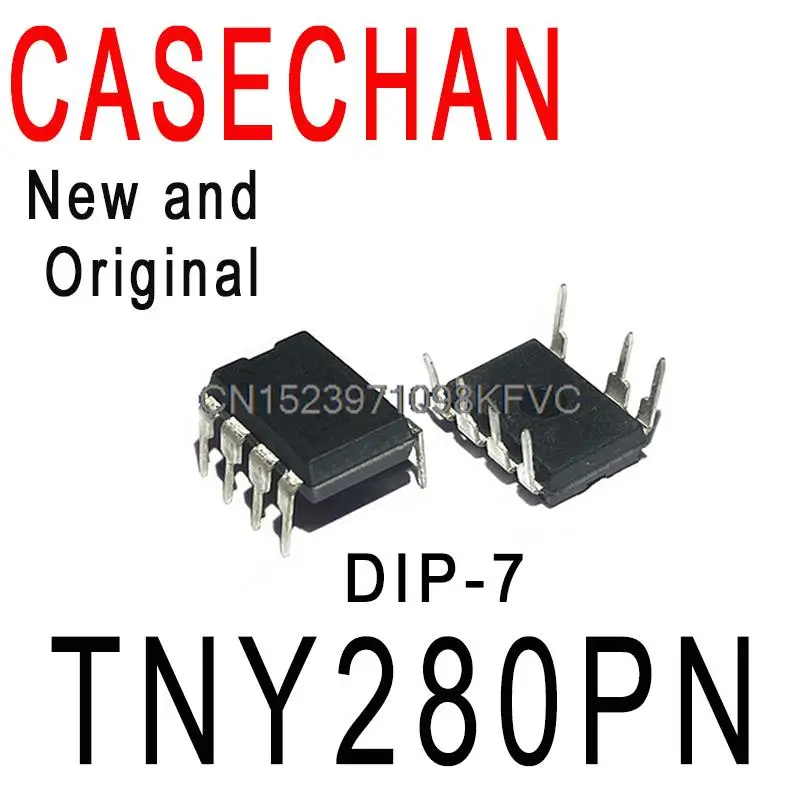 5 шт. Новый и оригинальный ЖК-чип управления питанием TNY280P TNY280 DIP-7 5 шт. Новый и оригинальный ЖК-чип управления питанием TNY280P TNY280 DIP-7