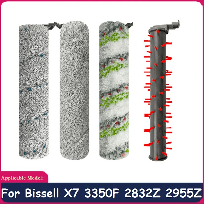 

Main Roller Brush Pet Brush Main Roller Brush Replace Vacuum Cleaner Main Roller Brush For Bissell X7 3350F 2832Z 2955Z Cordless