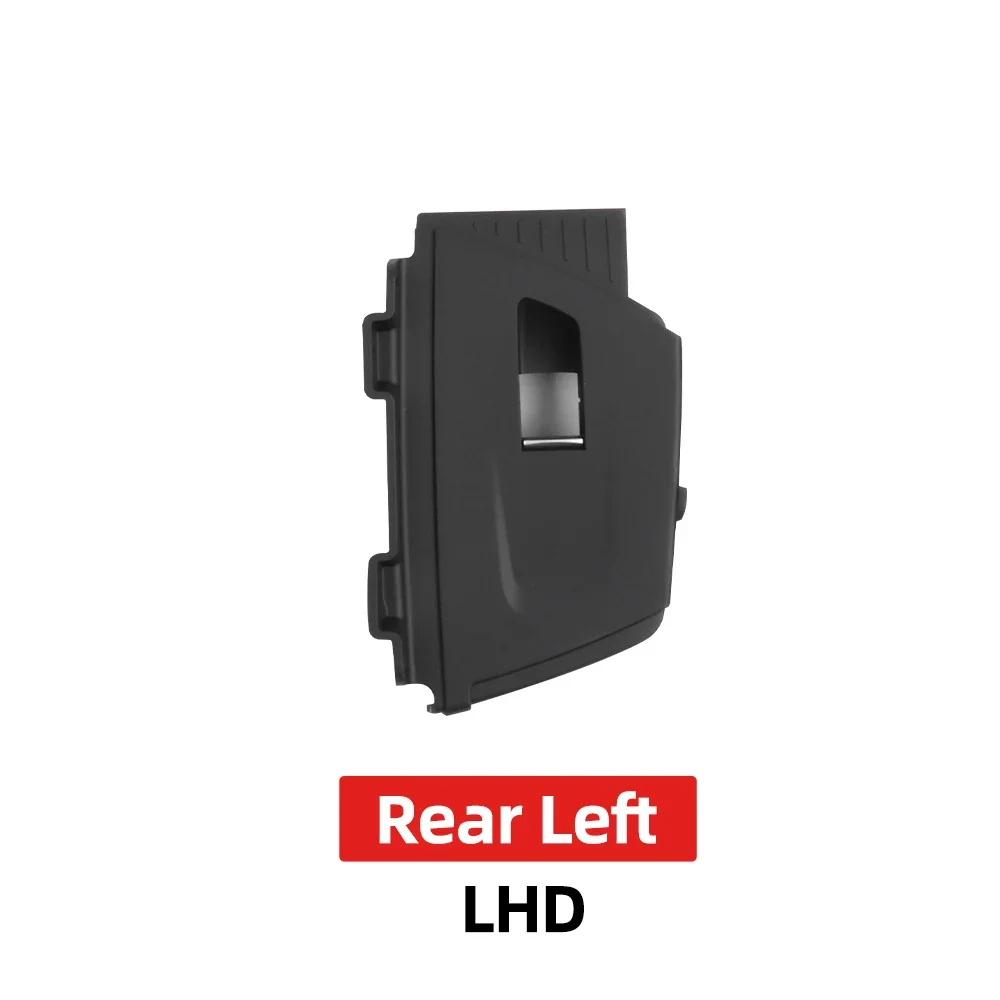 

Для BMW X3 X4 G01 G02 G08 F97 F98 2018-2021: Накладка на ручку двери салона, черная отделка, внешняя накладка, переключатель стеклоподъемника