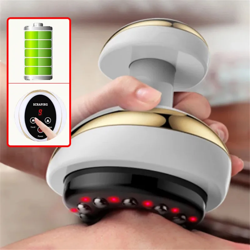 

Electric Massager 1500mAh Body Massager Eletric Muscle Massager for Body Guasha Cellulite Massager Back Massager Foot Massager