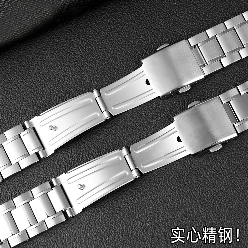 Stainless steel Bracelet for Casio Swordfish watch strap MDV106 374MTP-1374 / 1375 / VD01 fine steel arc men's watch chain 22mm