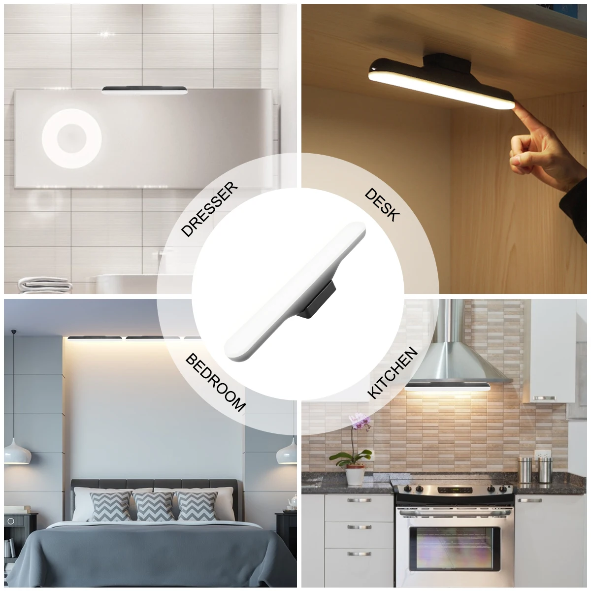 Перезаряжаемая сенсорная панель световая для чтения бренд Ghopy зарядка через USB