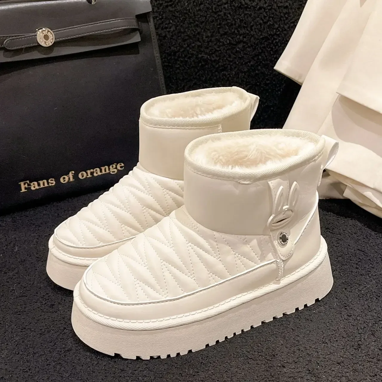 Женские ботильоны зимние ботинки новинка 2024 демисезонные противоскользящие