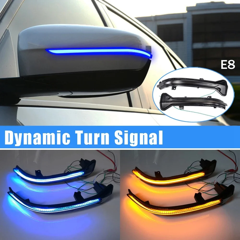 Для-BMW 3 5 6 7 8 серии G38 G30 G31 G11 G20 M5 желтая и синяя фонарь с динамическим поворотником