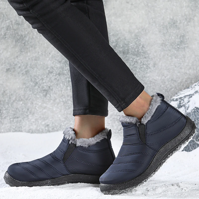 Женские зимние ботинки мягкая женская обувь женские унисекс на плоской подошве