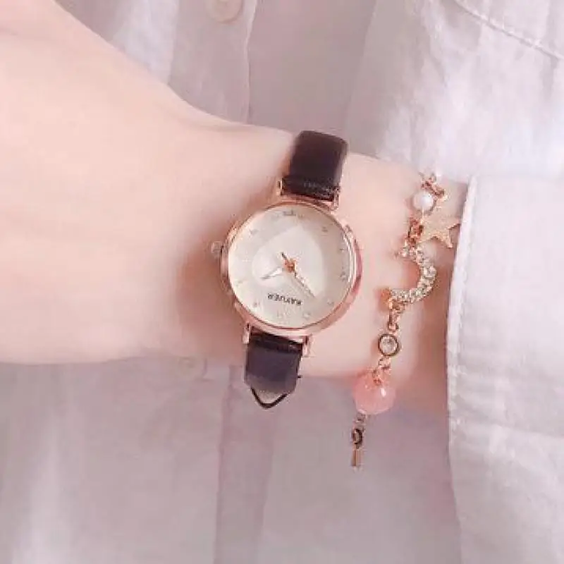 

Exquisite Starry Sky Crystal Women Quartz Watches Women's Leisure Fashion Wristwatch Ladies Casual Watch Female Dress Clock Gift