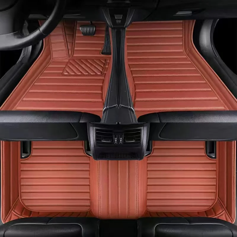 

Car Floor Mats Set For Ford Ecosport 2013-2017 Women Pink Grils Cute Waterproof Accessories Automovil Auto Interior Carpets