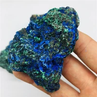 large size natural beautiful azurite and malachite symbiotic mineral specimen crystal stones and crystals healing crystal 1pcs