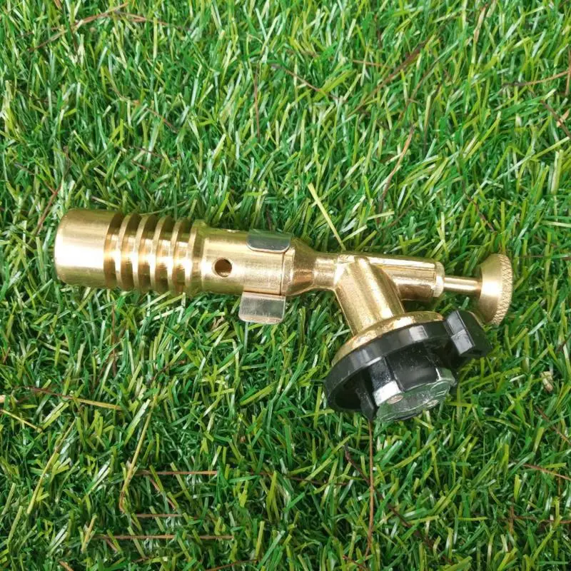 

Portable Gas Torch Flame Gun Blowtorch Copper Flame Butane gas-Burner Lighter Heating Welding for Outdoor Camping BBQ Spray Gun