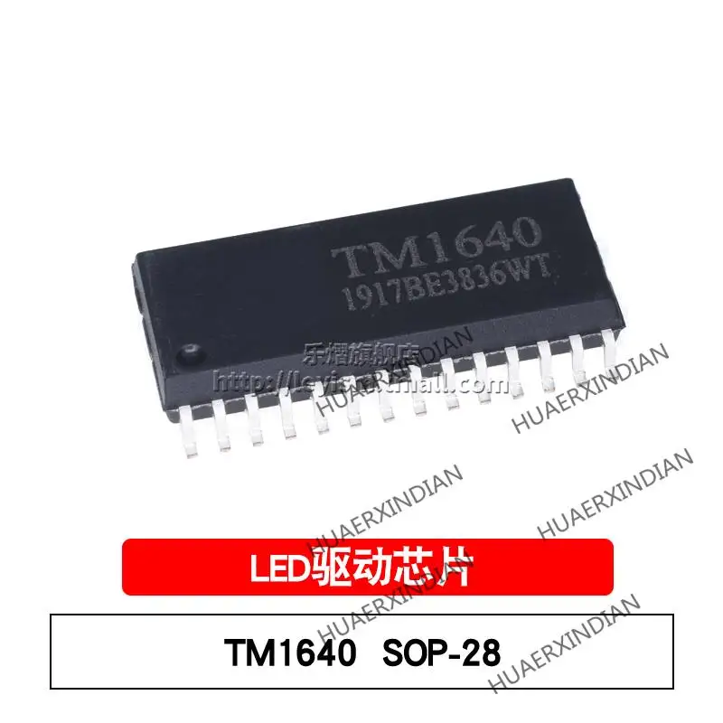 

10PCS/LOT New Original TM1640 SOP-28 LED In Stock