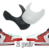 2 pairs anti creased toe caps for shoes accesories shoe stretcher sneakers protector dropshipping stretchers men crease sports