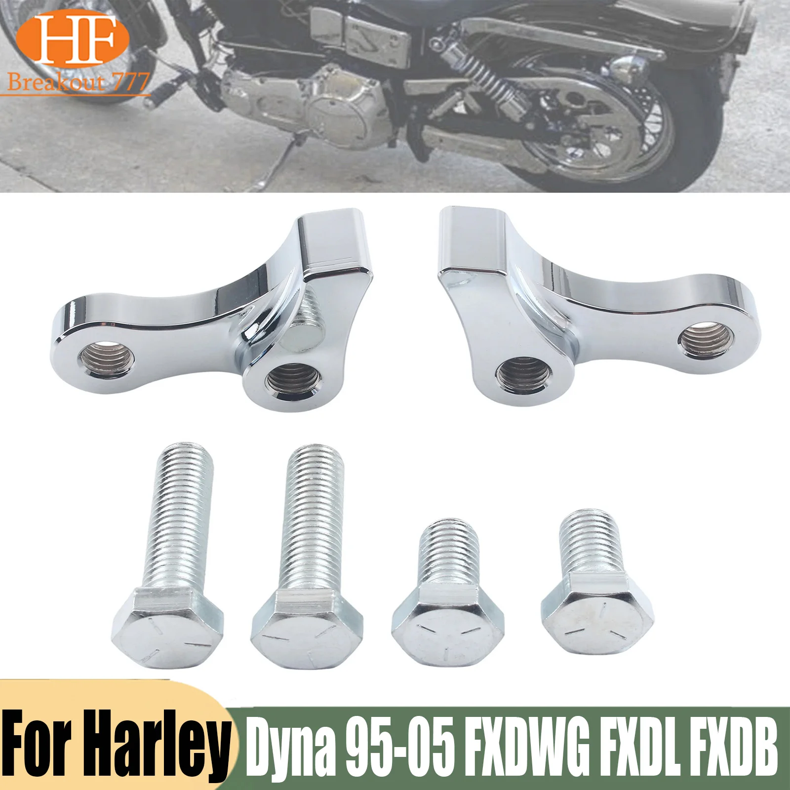 Фото Для Harley Dyna 95-05 FXDWG FXDL FXDB комплект для понижения задней части. №1