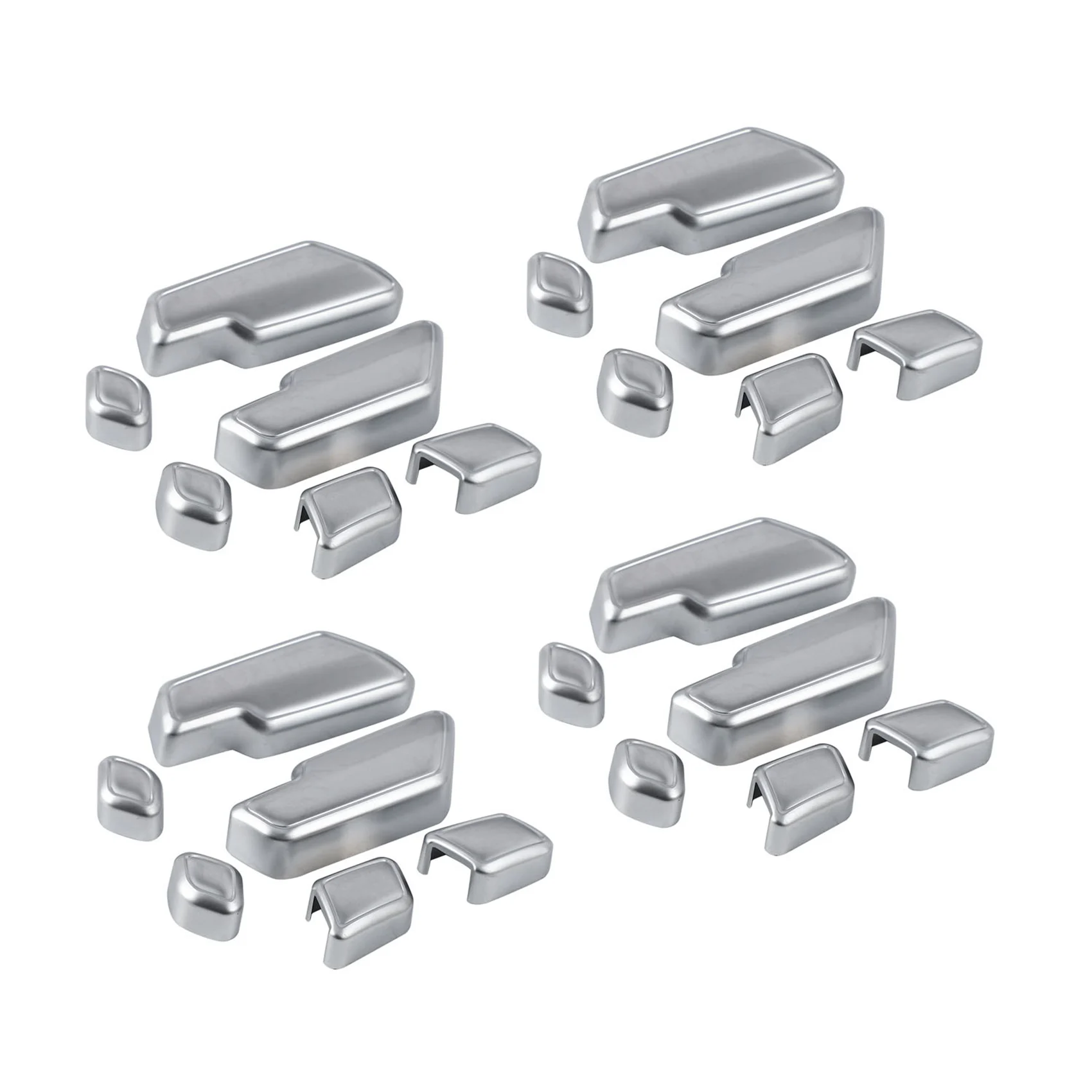 

24Pcs Chrome Car Door Seat Adjust Buttons Switch for Mercedes-Benz E Class W204 W205 W212 W218 X204 X166 C E GLK GL ML