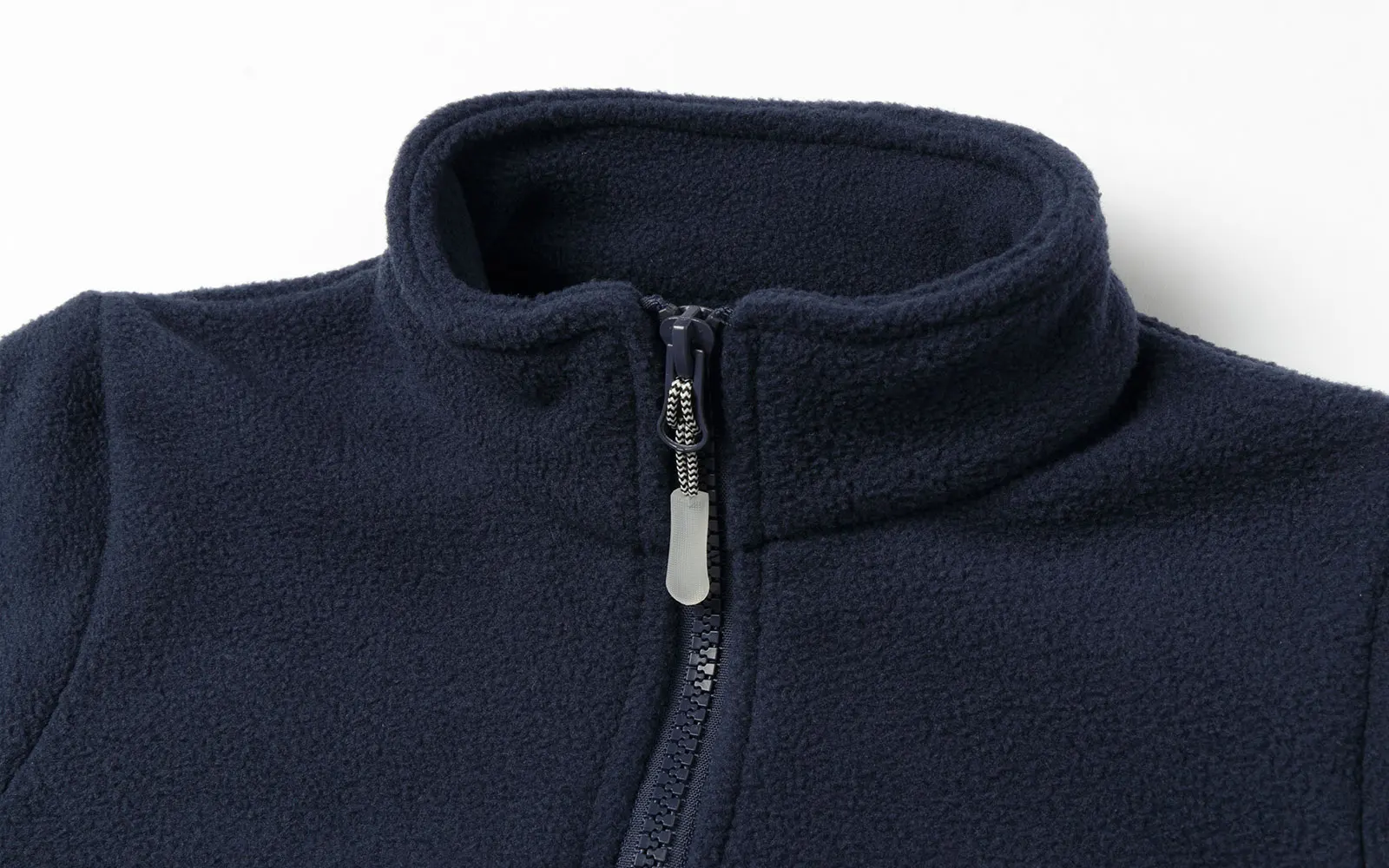 Mudkingdom Kids Neutral Polar Fleece Jackets Quarter-Zip Pullover with Elastic Cuffs Boys Sweatshirts Girls Half Zip